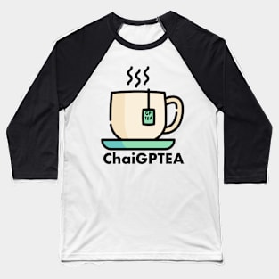 ChaiGPTEA Baseball T-Shirt